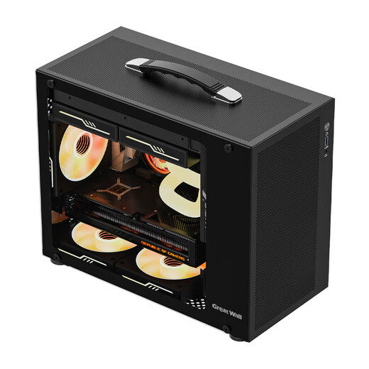 Deep Graphics i5 14600KF/T1000 Designer Black Apple Video Editing Graphic Drawing Esports Game Office Desktop Full Set DIY Assembly Mini Portable Computer Host Hot Selling T400 4G Professional Graphics Card Single Host i5 14600K/F/500G/16G