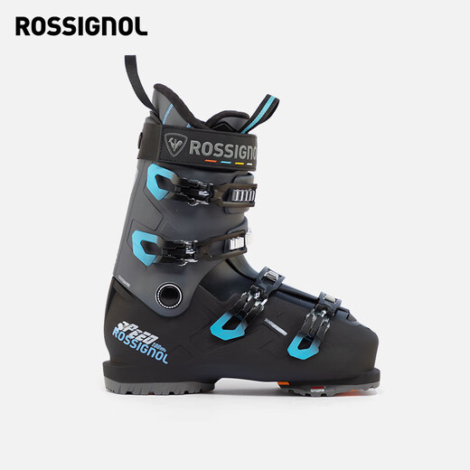 ROSSIGNOL25/26 New Golden Rooster Double Snow Shoes Professional Equipment Men's Advanced Ski Shoes HI-SPEED PRO100 Black 39.5 (255mm)