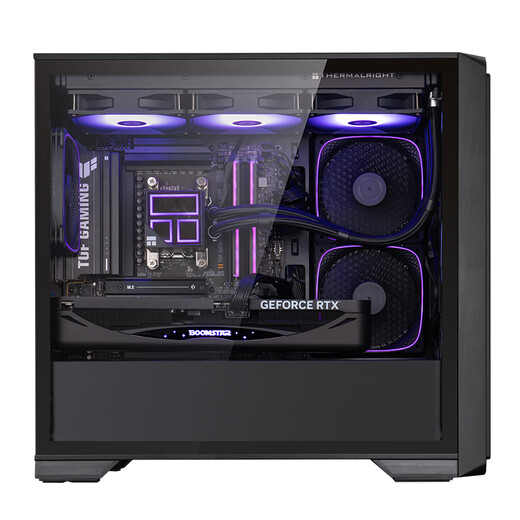 AMD Ryzen 5 5600 AMD family bucket assembly computer RTX5060/RX7650GRE host AI rendering desktop computer complete game e-sports DIY assembly machine kit configuration three R7 5700X/RTX5050 single host