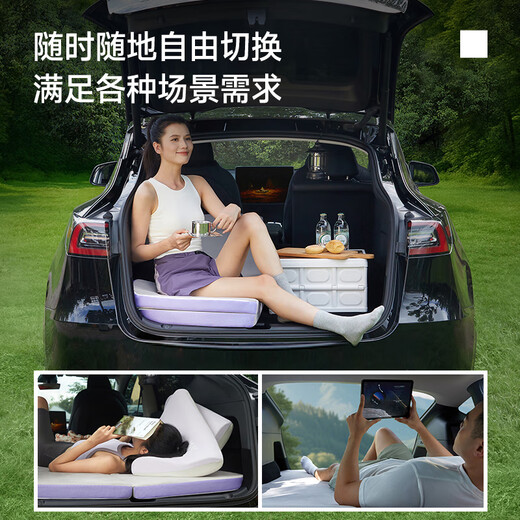 MLILY Tesla Model Y car mattress memory foam self-driving camping travel car rear sleeping mat