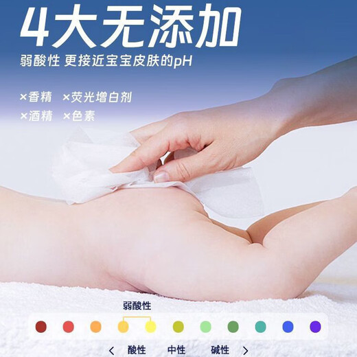 Double Big Mac baby wipes family pack extra large special hand and mouth baby big bag student wet wipes Big Mac extra large bag 80 cigarettes * 1 package