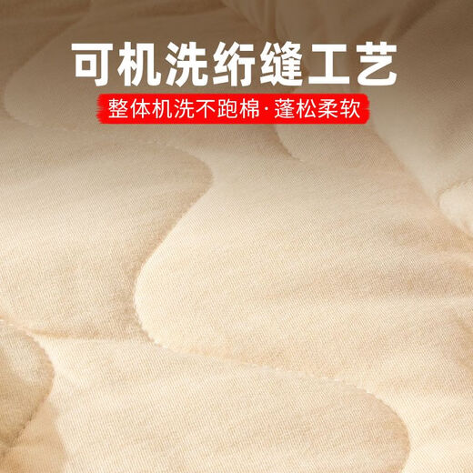 Smile baby sleeping bag autumn and winter cotton liner thickened in winter all-in-one pure cotton baby anti-kick quilt spring and autumn 100% cotton liner thickened 350g/100cm (suitable for 1-4 years old 75-105cm)