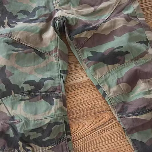 梦香荷干活穿的裤子男士工装九分裤男口袋宽松耐磨耐脏工作劳保裤 1585绿色 M