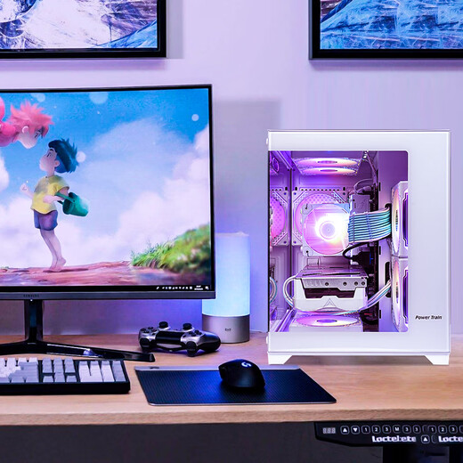 ASUS RTX 5060 host 24 periods interest-free FamilyMart RTX 5070 Ti/ 14600KF assembled computer host e-sports game desktop DIY complete machine sea view room 13400F + ASUS RTX 5060 configuration two