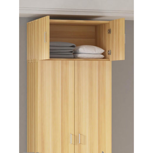 Fantasy Wardrobe Top Cabinet Bedroom Height Cabinet Wall Cabinet Storage Cabinet Balcony Top Box Cabinet Bay Window Solid Wood Cabinet Customized 5 Doors Length 200 Depth 60 Height 50 Can Go Upstairs Wall Cabinet Required Message Assembly