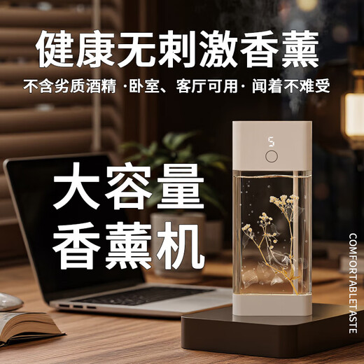 Aromatherapy machine automatic fragrance sprayer large capacity household bathroom toilet long-lasting deodorization rapid fragrance air freshener portable hotel room living room bedroom high-end fragrance Hilton + smart 5-speed lifetime warranty