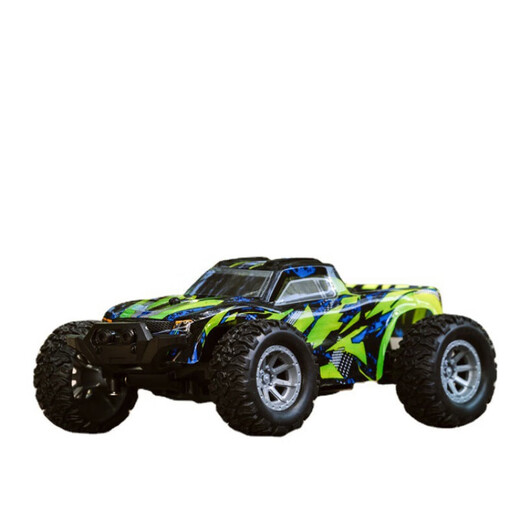 1 32 mini full-scale remote control car charging off-road car RC high-speed drift racing boys and children toys s638 green