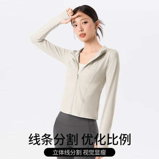 Freestyle hooded yoga jacket for women in autumn and winter new velvet sportswear Pilates outdoor running fitness warm top