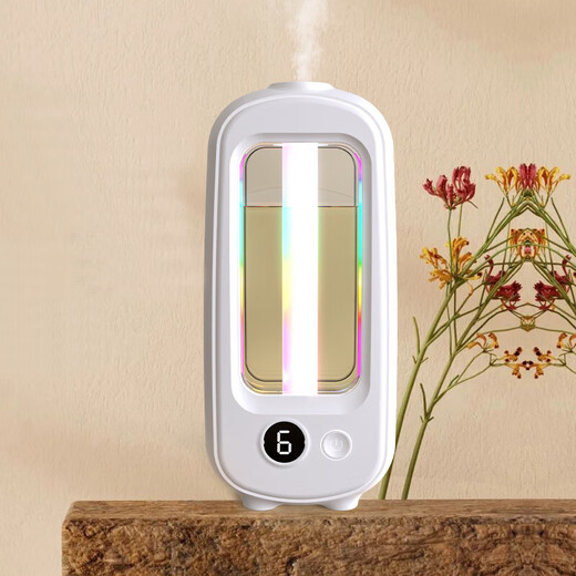 Aromatherapy machine hotel club KTV fresh air fragrance diffuser home atmosphere aromatherapy lamp automatic fragrance machine indoor bedroom fragrance machine bathroom toilet deodorization and deodorization X7 aromatherapy machine 1 set + 3 bottles of perfume Gardenia flower fragrance