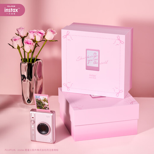 Fuji instax mini Evo instant camera Harmony Rose Gift Box Harmony Rose