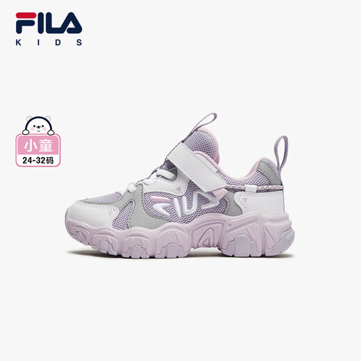 FILA斐乐儿童跑步鞋2025年秋季男女小童运动鞋子猫爪