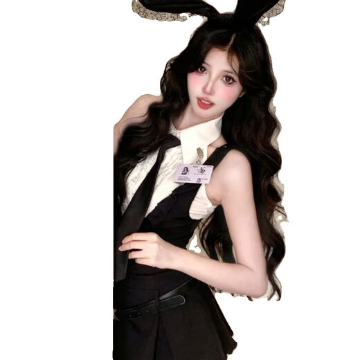 Little Red Book's two daffodils of the same style, beautiful high school girls, overalls, culottes, waistcoat, vest, college suit, beautiful ++2024 fashion 2024 summer new style S