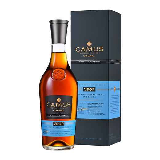 卡慕（CAMUS） VSOP醇酿升级版 700ml  法国原装 干邑白兰地洋酒 40度