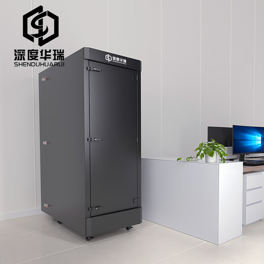 Deep Huarui Sound Isolation and Noise Reduction Intelligent Low Sound Server Security Equipment Customizable SpecificationsHRJY- 7222 750*1250*1400 22U