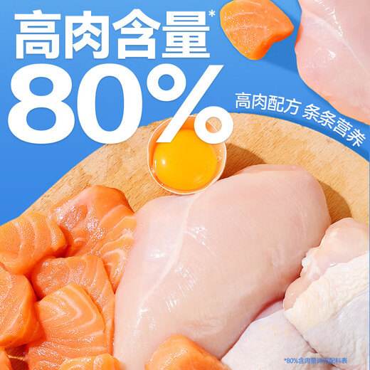 Lilang cat strips cat snacks for kittens and adults, canned cat soup bag wet food, fresh tasting cat strips 15g*10 pieces