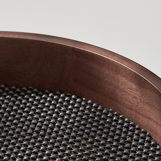 Chuxin wooden solid wood rotating dust-proof cosmetics storage box dressing table desktop storage rack skin care product lipstick storage rack square cosmetics storage box