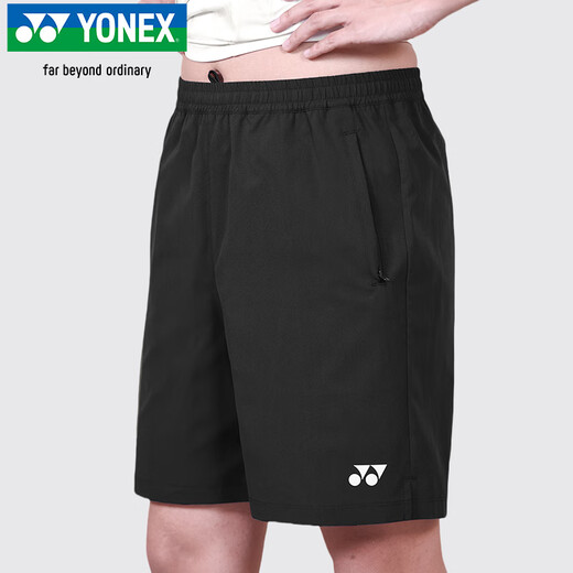 YONEX Yonex vêtements de badminton compétition entraînement course fitness sport short homme 1202625BCR noir O