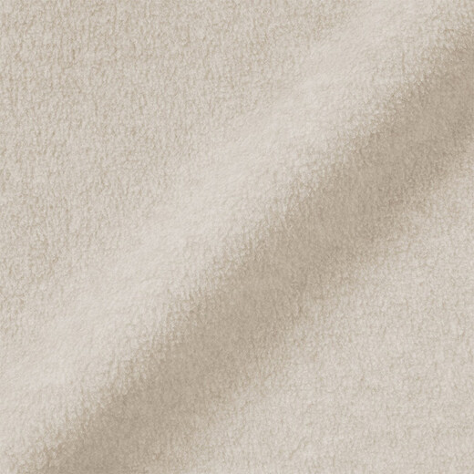 MUJI Women's Fleece Cardigan Jacket Long Sleeve 25th Autumn New Arrival Women's BB2T4C5A Oatmeal L (165/88A)