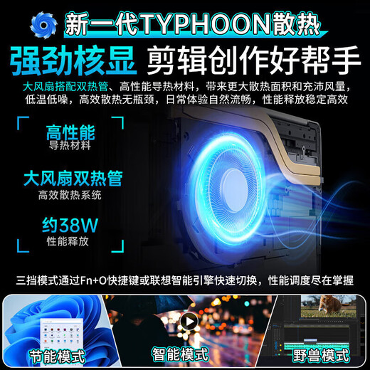 Lenovo laptop 2025 new product Ryzen i5R7 16/14 high performance business office live broadcast editing student online class design all-round thin and light laptop strong core 14 inches i5-13420H 16G memory 1TB large solid state upgrade fast running