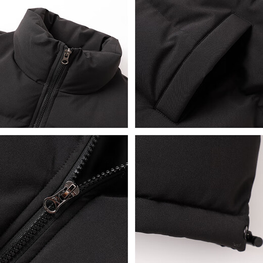 GENIOLAMODE brand cotton jacket men's trendy cotton jacket men's autumn and winter stand collar casual men's cotton jacket clothes men's clothing