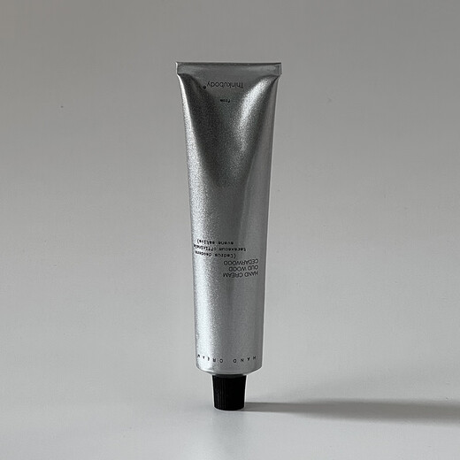 THINKUBODY Ebony Cedar Fragrance Aluminum Tube Hand Cream 70g Moisturizing and Moisturizing Men's Hand Cream Moisturizing Girl Birthday Gift Souvenir