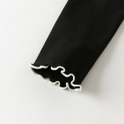 David Bella Autumn Girls' Long Sleeve T-Shirt Children's Fashionable Bottoming Shirt Antibacterial Top for Big Children