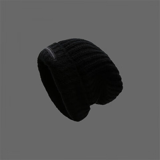 Fat Donglai quality cold hat woolen hat 2025 autumn and winter big head circumference pile hat for men and women loose thickening and elongated toe cap Black Collection Add to purchase ++ Shopping bag One size fits all (55-58cm) Adjustable
