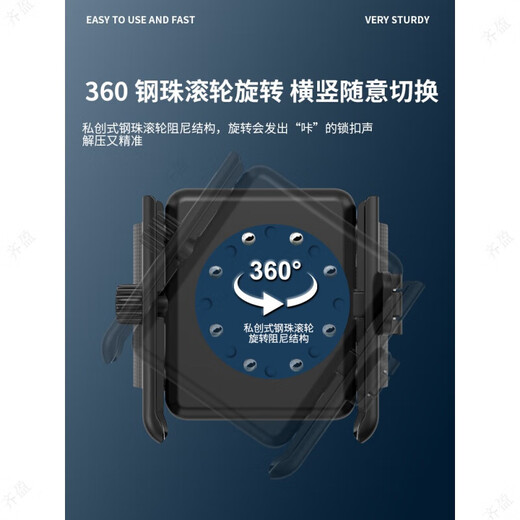 Shanyouyuan quick-release wrist phone holder, the same model used by Internet celebrity anchors for driving and cycling live broadcasts, sports navigation arm arm bag, instant quick-release arm style (available arm circumference 28CM-38CM)