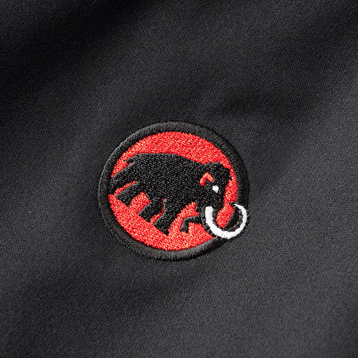Mammoth (MAMMUT) Red Label Clion Men's and Women's Outdoor Windproof and Wear-Resistant Hooded Jacket Soft Shell Black Red Label M