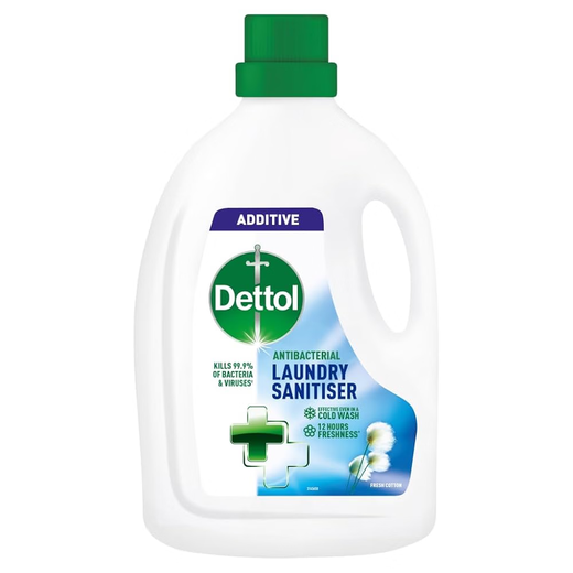 Dettol Clothes Sterilizing Liquid Clothes Disinfectant 1.5L sterilizes 99.9% and effectively removes mites. Can be used with laundry detergent