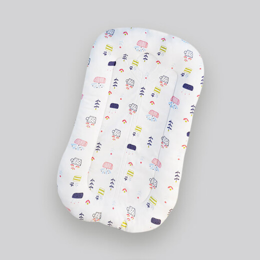 Cross-border crib mid-bed comfort Baoping replacement wholesale newborn bionic bed travel portable crib recliner Big White Goose 95cm*51cm