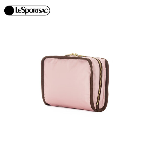 LeSportsac New Butterfly Stamp Series Gentle Pink Storage Bag Coin Purse Women's Clutch Pink Butterfly