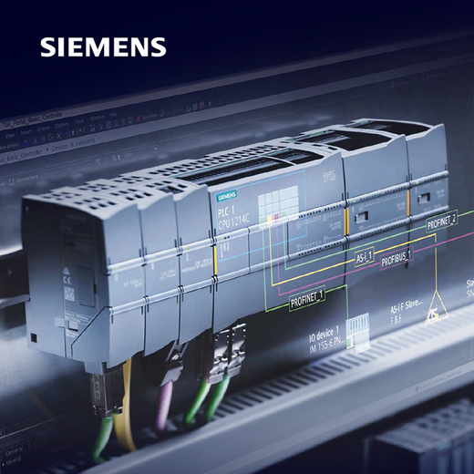 Siemens S7-1200PLC Compact CPU 1215C 6ES7215-1BG40-0XB0, AC/DC/RLY,14DI/10DO/2AI/2AO