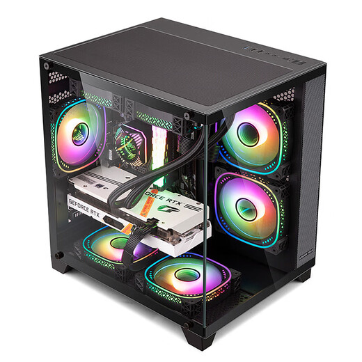 AMD Ryzen 7500F 7600X 7700 7800X3D 9600X 9700X 9950X 9800X3D barebone gaming e-sports desktop host DIY assembly machine configuration eleven R7 7700+16G+500G