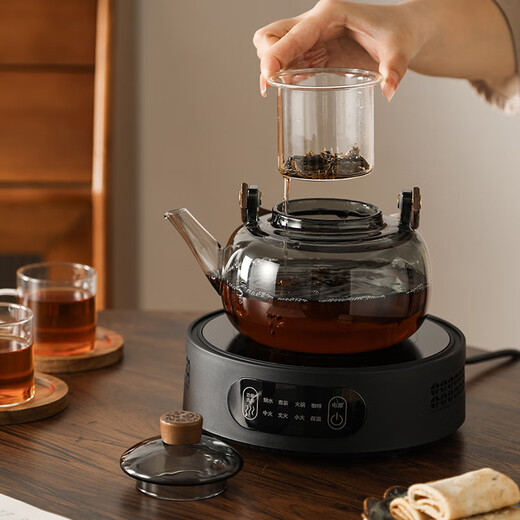 Jiwu Forest Furnace Teapot Electric Ceramic Stove Heating Kettle Tea Maker Health Pot Set Household Kung Fu Tea Set