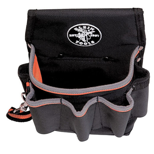 Klein Tools 5240 Tradesman Pro Tool Bag 9 Pocket Tunnel Ring Black One Size