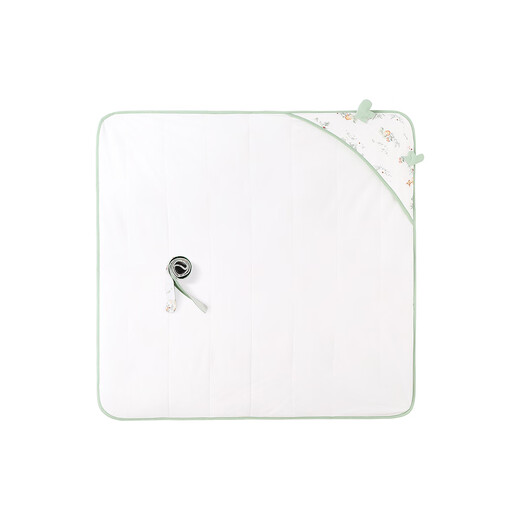 YEEHOO baby blanket autumn and winter thick quilted blanket single newborn baby delivery room swaddling towel Chunxun Shanye*90*90cm