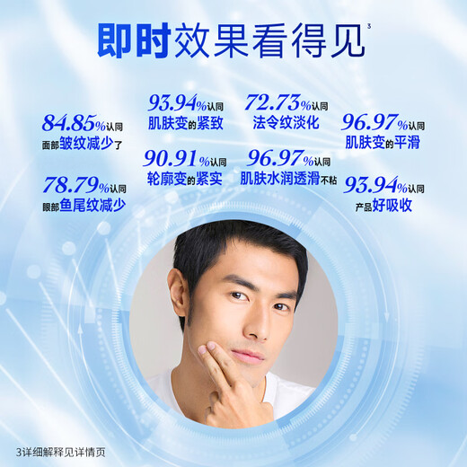 百雀羚（PECHOIN）男士面霜帧颜男士护肤精华霜50g抗皱紧致保湿焕亮品质国货
