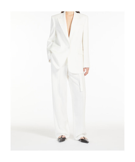 MAX MARA 25SS Cady Fabric Trousers Women Picture Color 6131015106 20 | IT-40 New6