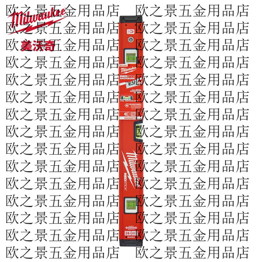 Meiwaqi REDSTICK advanced bone-shaped reinforced anti-fall level magnetic suction high-precision water balance tool 80cm (magnetic suction)