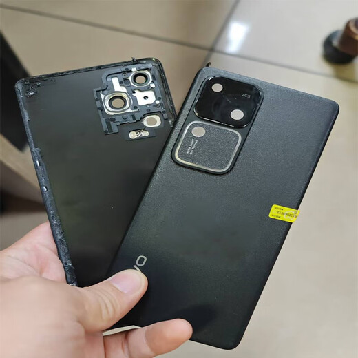 Suitable for vivoS1818Pro back cover original disassembly battery back cover outer rear shell screen glass original second-hand mobile phone case S18 back cover dark black with frame disassembly 98 new