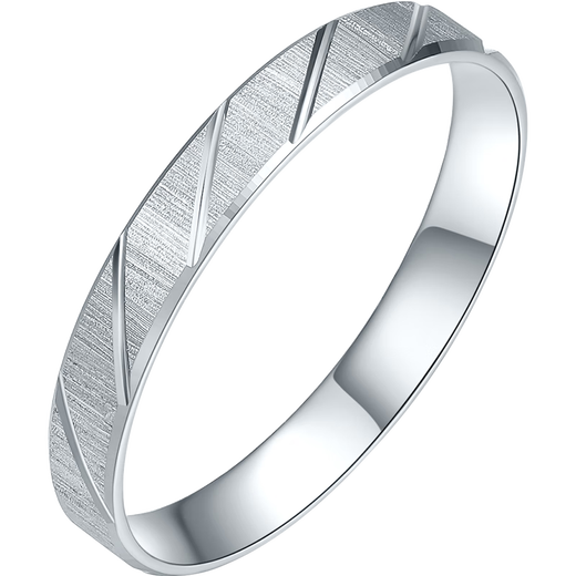 Saturday Fu PT950 platinum ring simple ring ring birthday gift PT017304 No. 11 about 1.66g