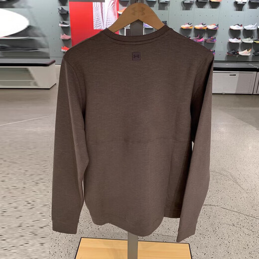 
Under Armour 2025 New Autumn and Winter Men's Jogging Fitness Training Solid Color Versatile Casual Slim Sports Round Neck Sweatshirt 13796 XL
