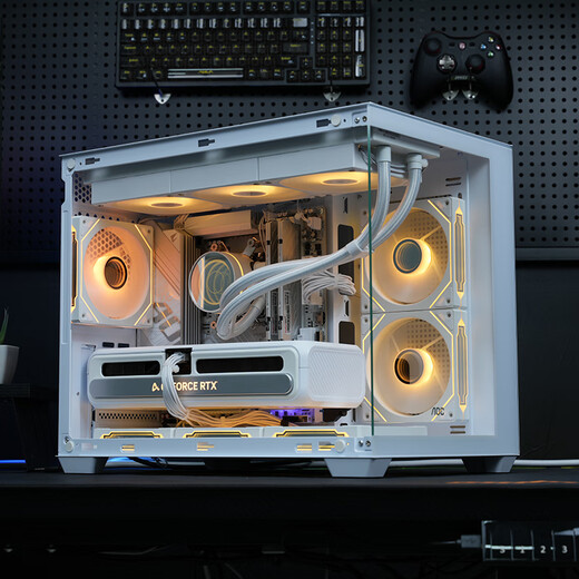E-sports rebel 24-issue interest-free AMD Ryzen R7 9700X/7800X3D/9800X3D/5070Ti/5080/5090D host DIY assembly computer desktop complete machine configuration two 9700X+RTX5070Ti