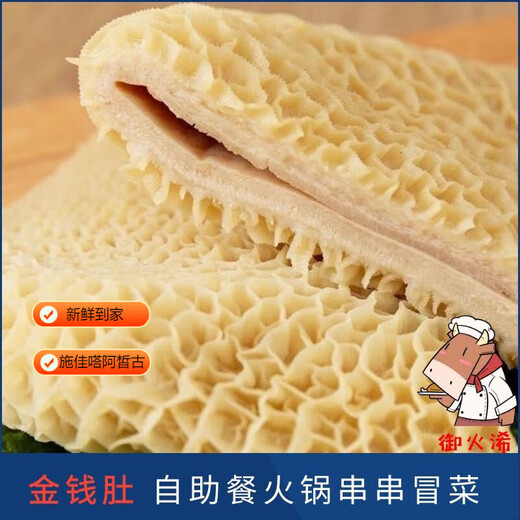 5 Jin Jin is equal to 0.5 kg cooked tripe individually packaged whole commercial hot pot ingredients hairy tripe beef miscellaneous skewers chilled semi-finished products cooked golden tripe 5 Jin Jin is equal to 0.5 kg Pack 2.5 Jin Jin is equal to 0.5 kg Net weight