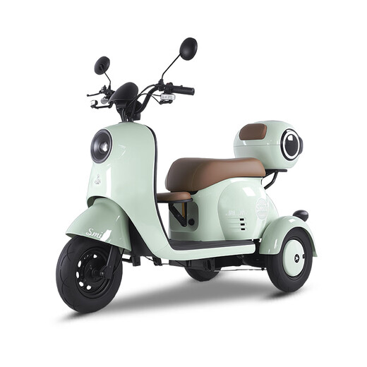 Phoenix Beetle Electric Tricycle Home Small Elderly Walking Electric Vehicle Electric Three-Wheeled Elderly Leisure Battery Vehicle 600W丨48V12A Lead Acid + Battery Life About 25 Kilometers