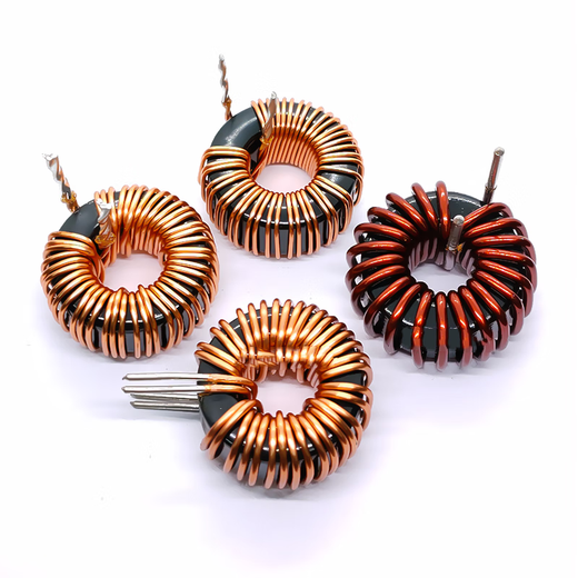 Hanshi Hengye Iron-silicon-aluminum ring inductor 42uH dual 1.0 wire 15A vertical/10 pcs