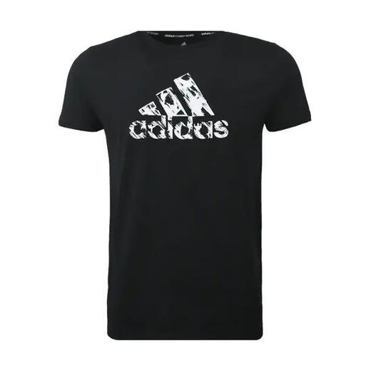 Adidas (Adidas) Mascillo de cuello redondo de adidas Camiseta de manga corta de cuello redondo para hombres Tamaño 3xl tamaño