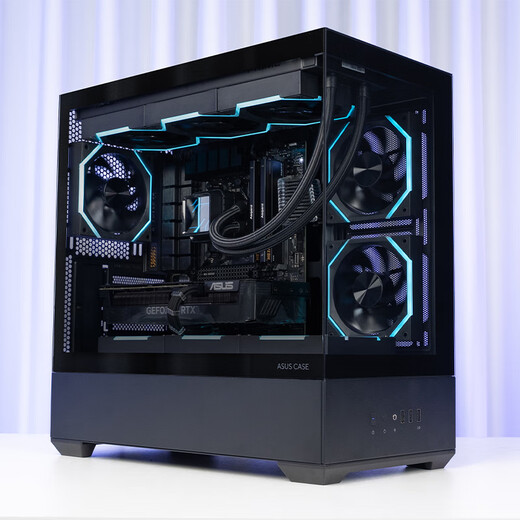 ASUS ROG 24-issue interest-free TUF family bucket AMD 9800X3D/no card/5070TI/5080 ammunition depot 870AYW/Fuxue assembled computer host DIY complete machine configuration one 9800X3D丨32G丨1T welfare model