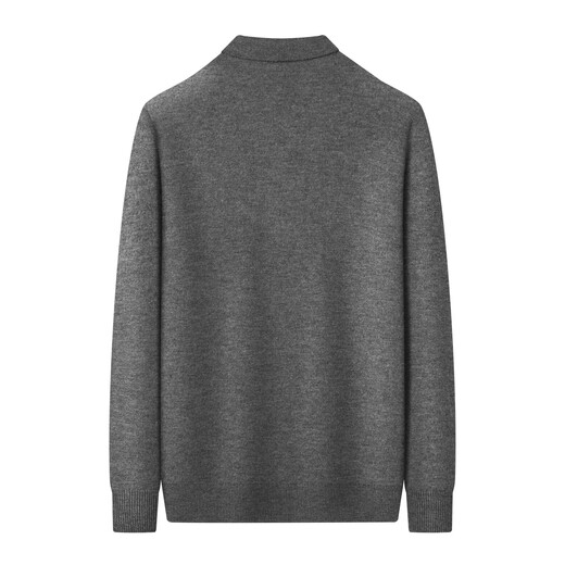 Шаньшань (FIRS) свитер из 100% овечьей шерсти, мужской осенне-зимний утолщенный теплый полукамвольный легкий в уходе деловой повседневный свитер